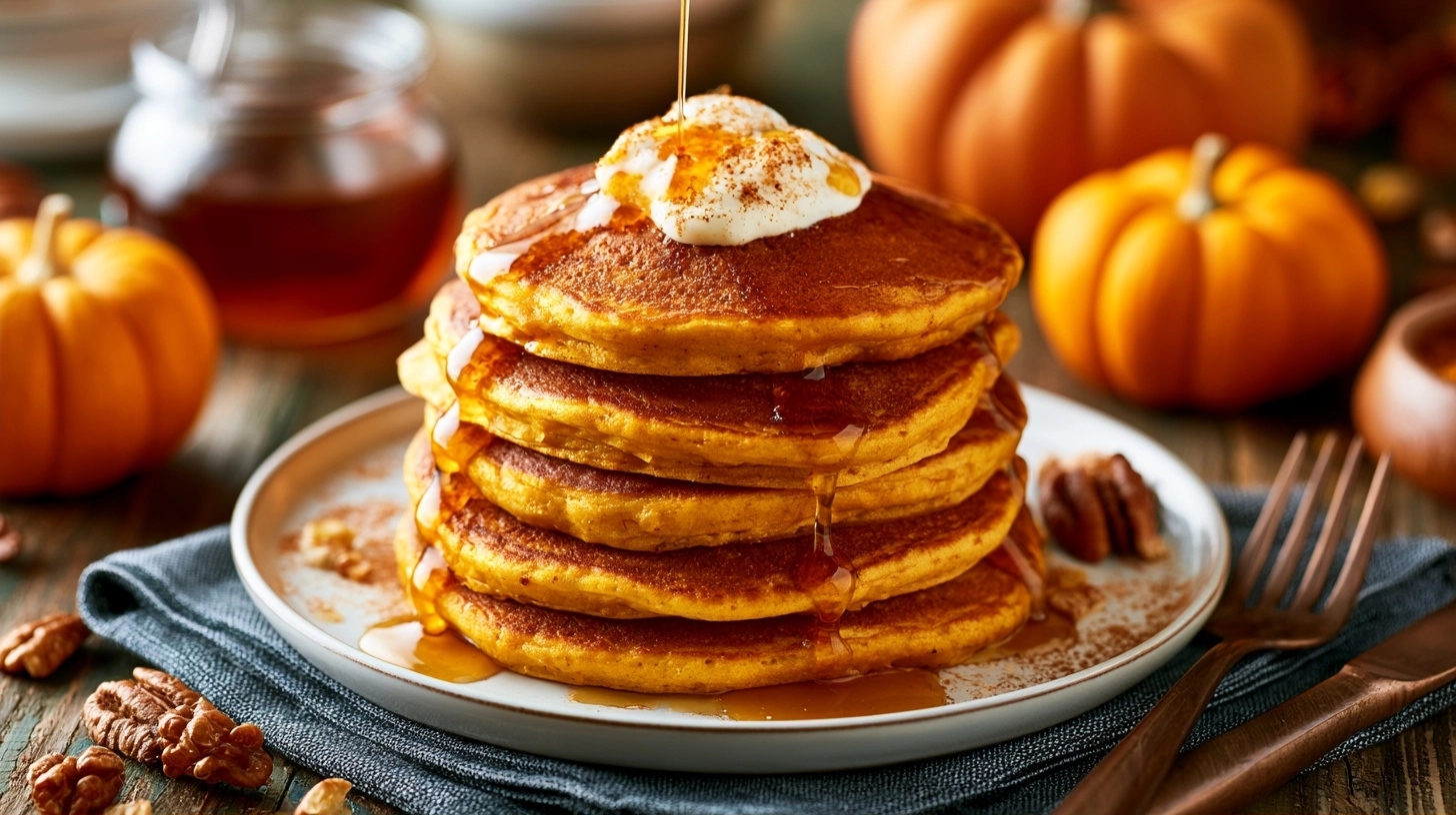 Pumpkin Pancakes Recipe – Fluffy, Easy & Ready in 20 Minutes 9 bbdaf203 4b01 4eee b1bf aa28860ddd14