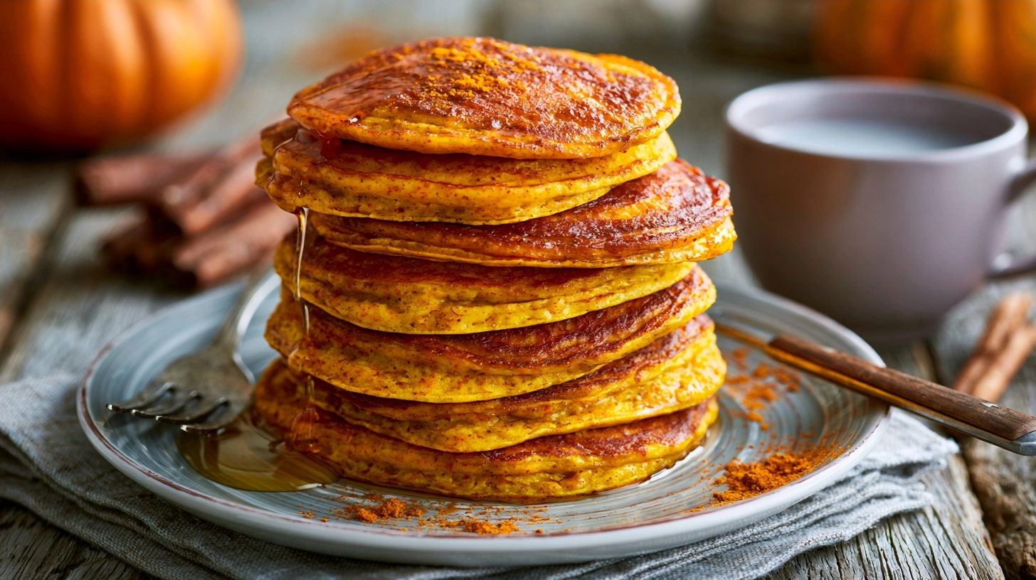 Pumpkin Pancakes Recipe – Fluffy, Easy & Ready in 20 Minutes 7 fa076ec7 da6d 4605 a251 591a29071e00